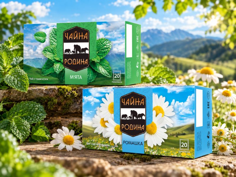 Tea Family tagless tea bags