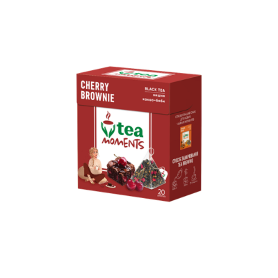 Tea Moments Cherry Brownie
