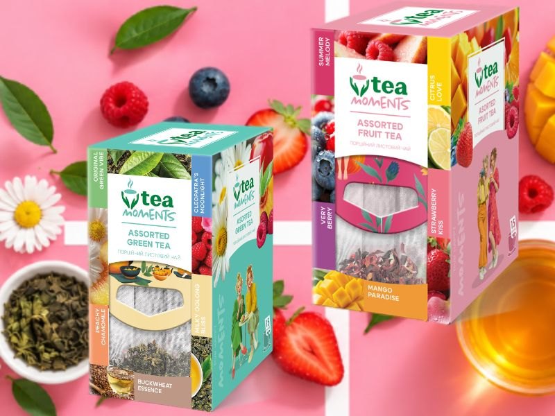 Tea Moments Caddy Bags